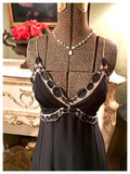 Black Silk Dress Size 2 XS